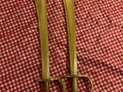 Wooden Pirate Swords - Set of 2 Play Toys for Kids, Costumes & Pretend Play