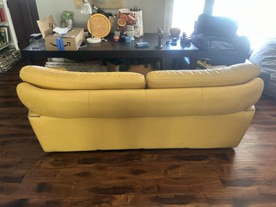Free couch and loveseat