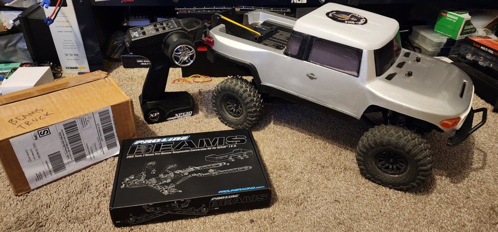 Axial Scx10 prerunner beams truck!