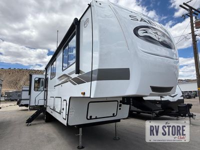 2026 Forest River RV Cherokee Sabre 36FLX Fifth Wheel Bunkhouse|Front Bedroom|Kitchen Island|Loft|Outdoor Kitchen|Rear Living