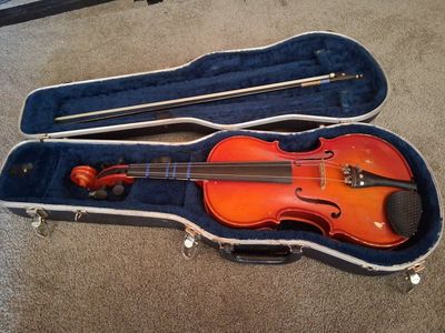Mathias Thomas Student 7/8 Size Violin Good!