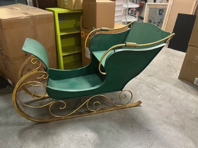 Decorative Christmas Santa's Sleigh