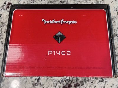 Rockford Fosgate Punch 4x6 Audio Car Speaker's New