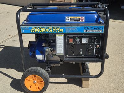 3000W/3500Peak Portable Generator