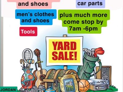 Yard sale this weekend