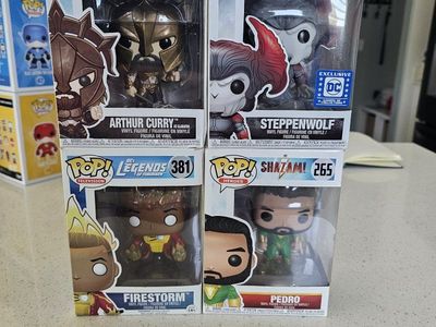 DC funko pops