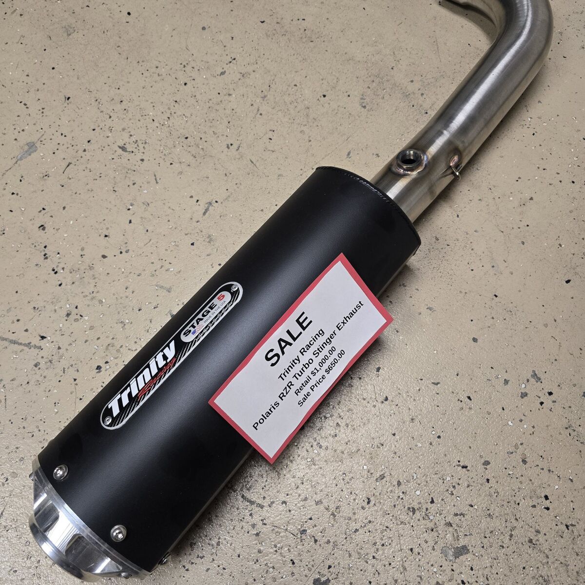 Polaris Rzr Xpt Race or Dune Exhaust.