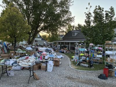 Huge overstock yard sale Thur 2pm-Saturday 12PM