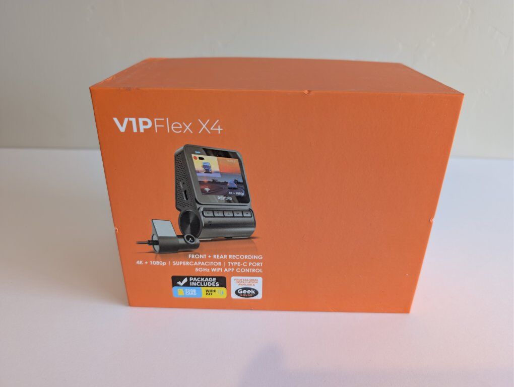 Rexing Dash Cam V1P Flex x4