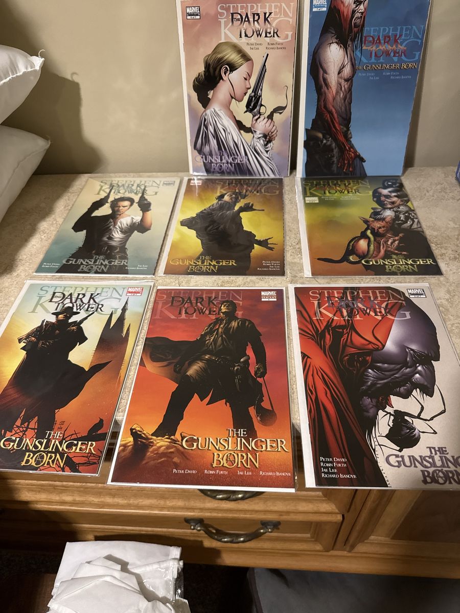 Stephen King's The Dark Tower: The Gunslinger Born Comic Lot Marvel