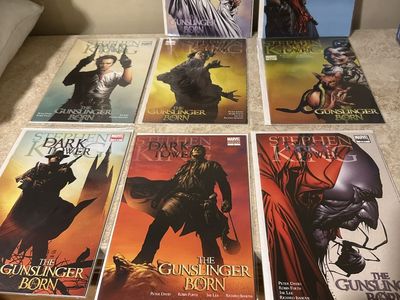 Stephen King's The Dark Tower: The Gunslinger Born Comic Lot Marvel