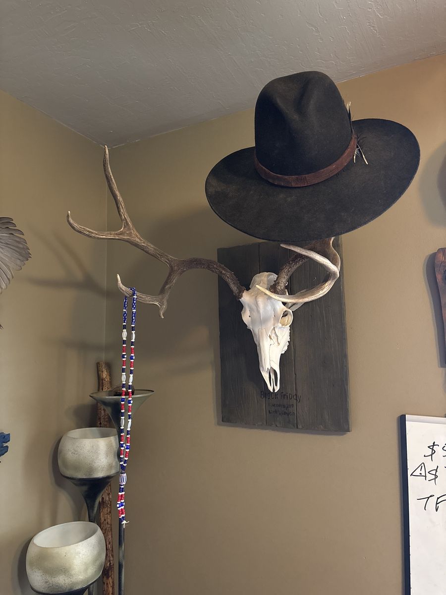 4 point buck hat rack.