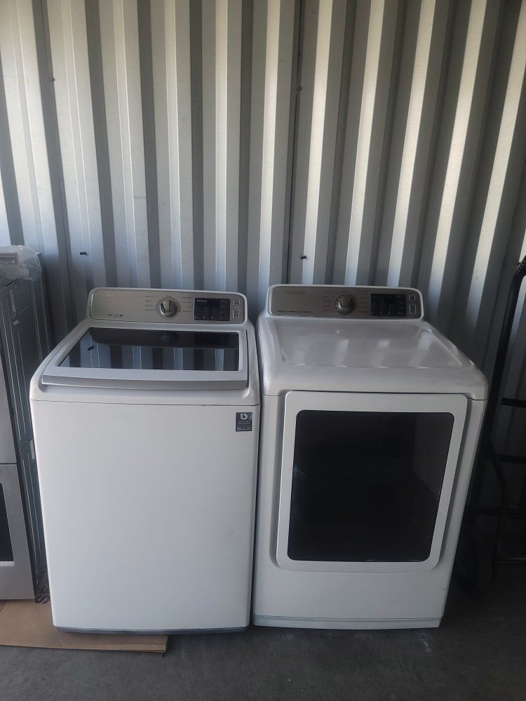 wonderful samsung washer & elec. dryer, free delivery