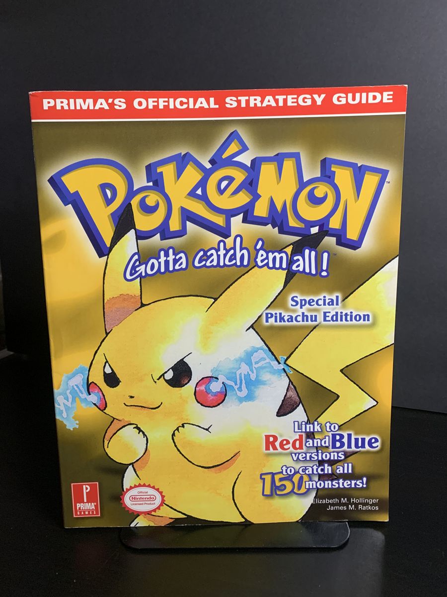 Pokemon Yellow Version Strategy Guide