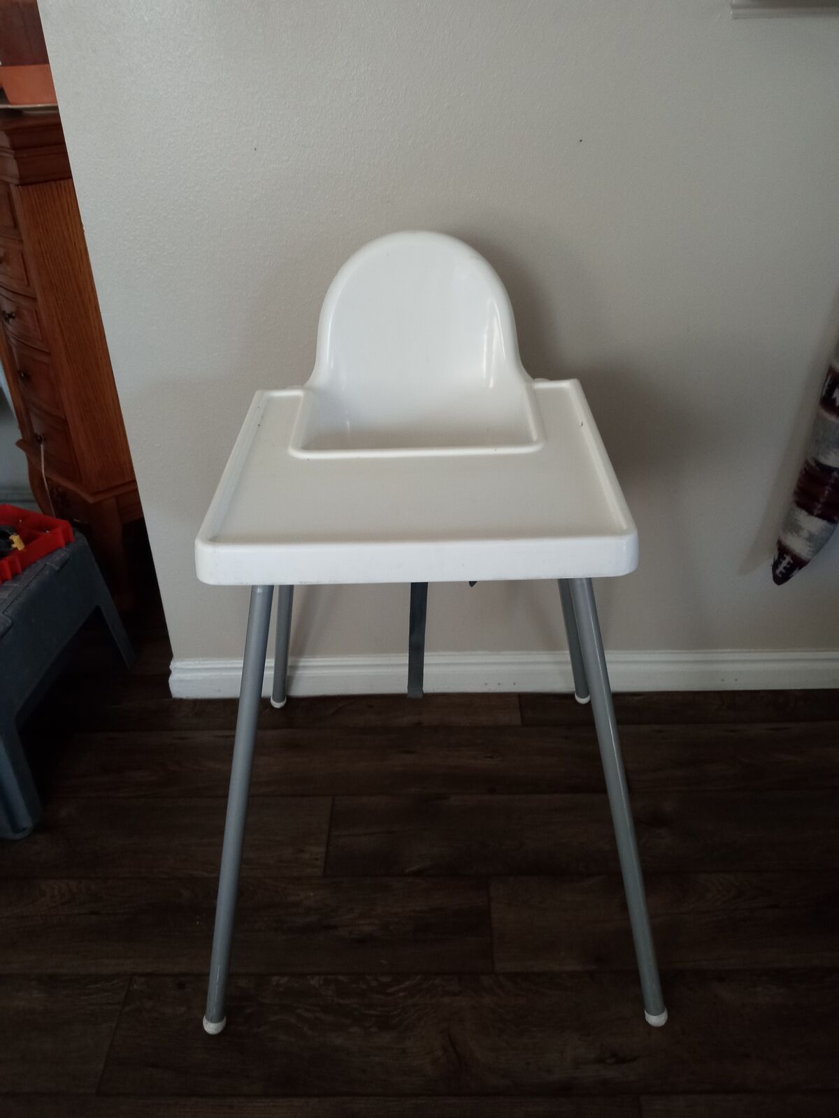 Ikea highchair with tray
