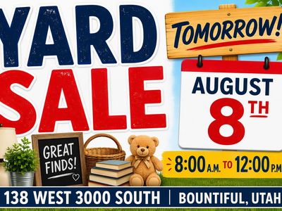 Bountiful Yard Sale - NWT Old Navy Clothing (Women's, Men's & Kids)