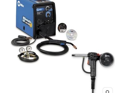 Miller Matic 140 W/Auto set, Tank, Gauge , and Hoses