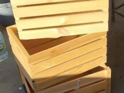 Wood crates