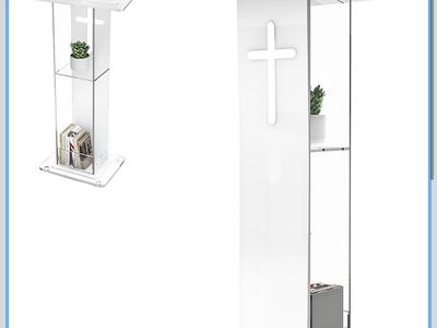 Easilywinlife acrylic podium lectern/pulpit