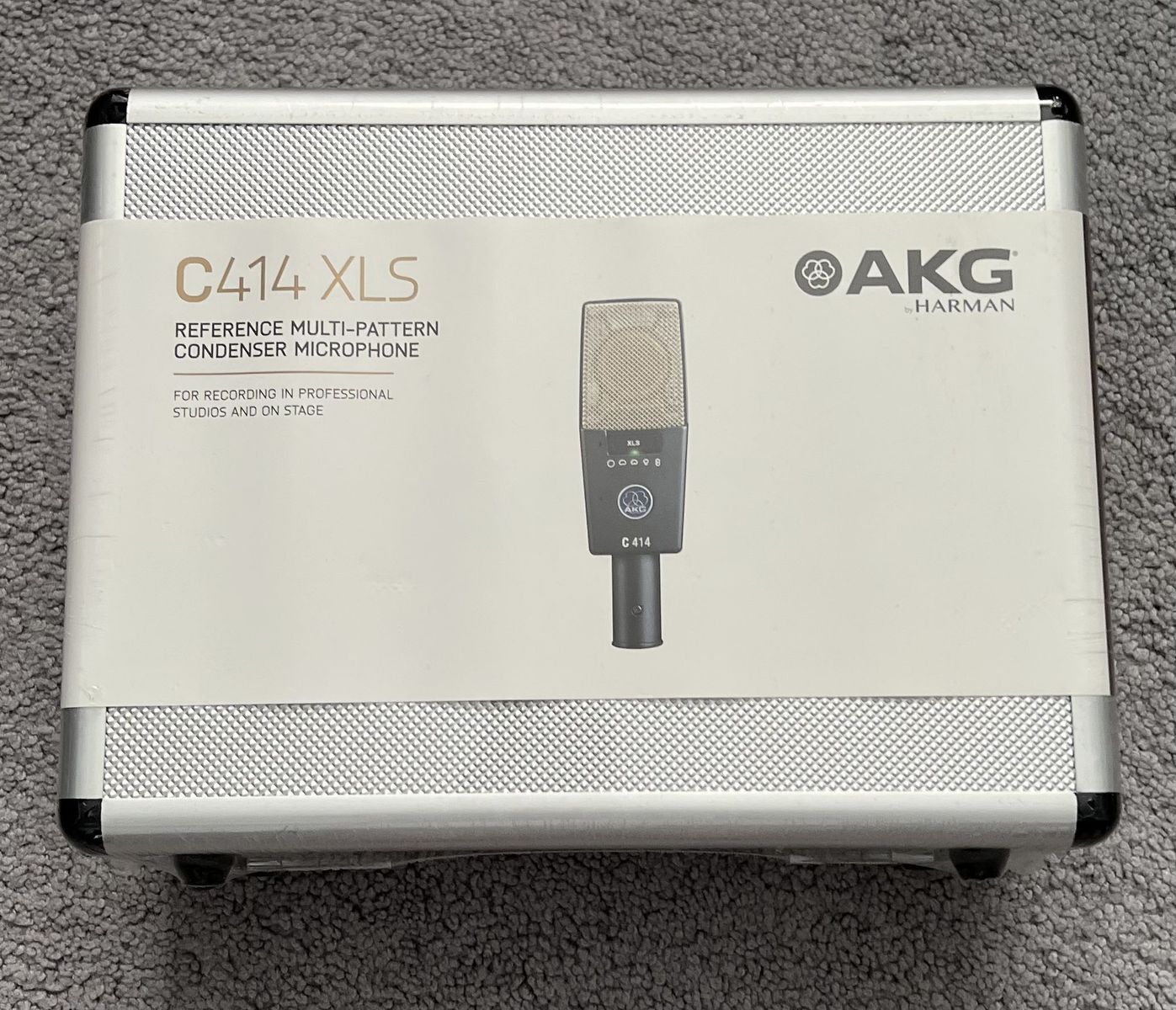 AKG C414 XLS microphone mic NEW in box