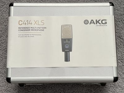 AKG C414 XLS microphone mic NEW in box