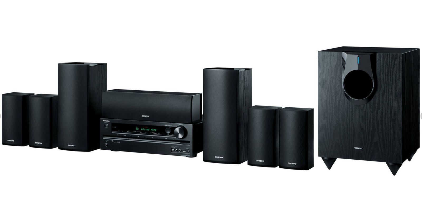 7.1 Channel Home Theater System - Onkyo HT-S5600 Receiver & Speaker Package