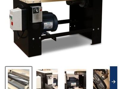Woodmaster 21-Inch 5 HP Heavy-Duty Variable Speed Helical Head Planer