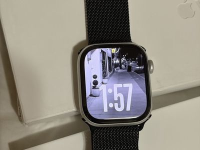 Apple watch series 11 42mm Silver Open Box Apple Care+ $600 In Bands