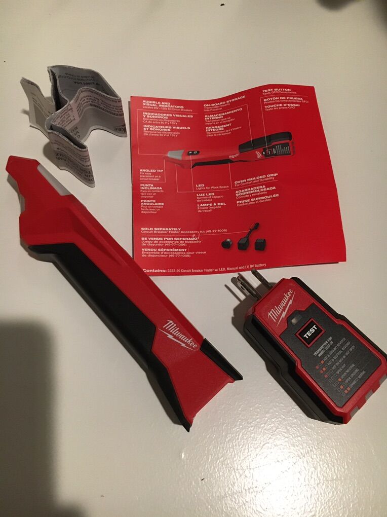 Brand New Milwaukee Circuit Breaker Finder