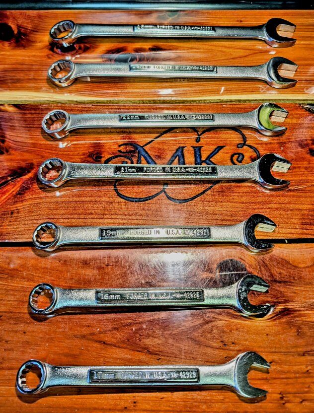 7-Piece Craftsman USA Metric 12-Point Combination