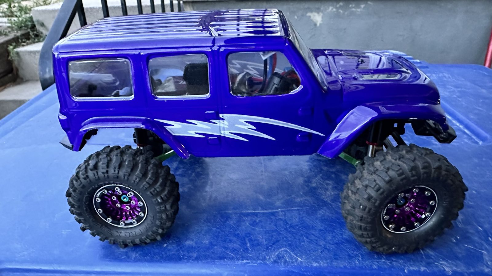 Upgraded Axial SCX24 Rock Crawler RTR