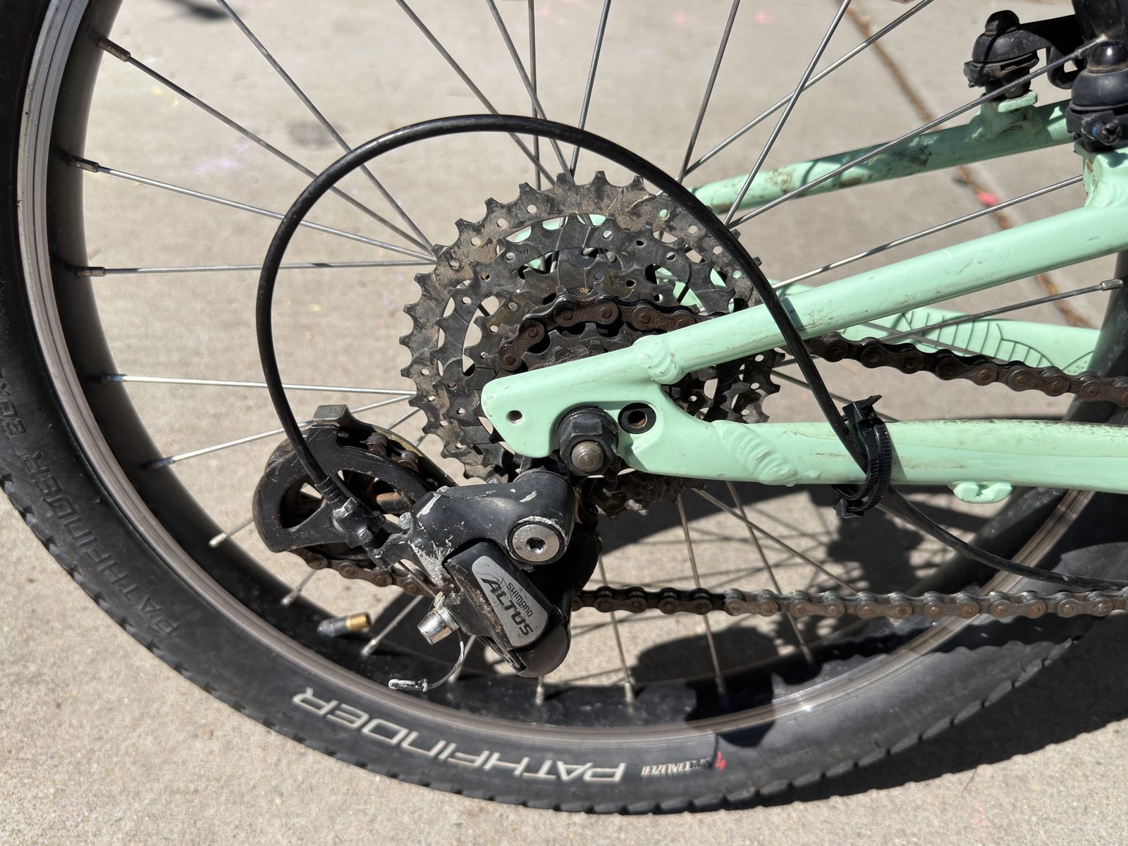 Specialized rip rock  20” Mountain Bike Mint Green Shimano Altus