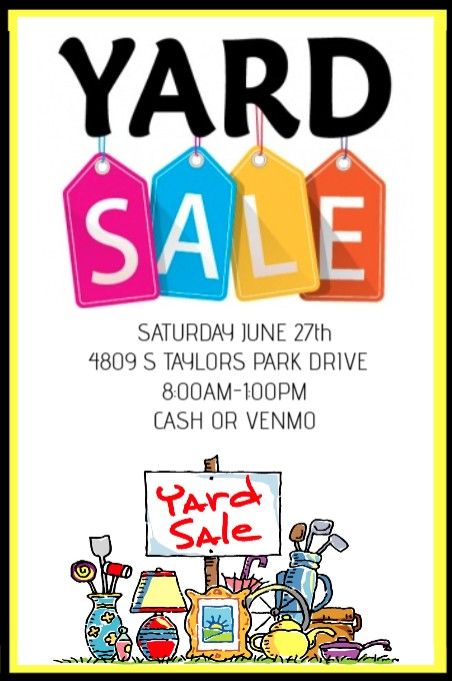 YARD SALE