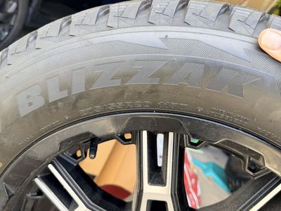 Blizzak DM-V2 on rims