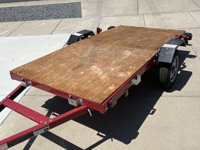 Haul Master 1,195 lb Capacity Foldable Utility Trailer (Item 62666)