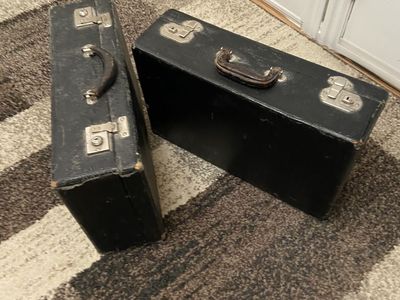Old vintage suitcases