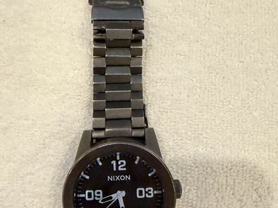 Nixon Corporal SS Watch Stainless Steel Black