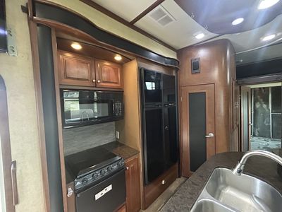 2013 Voltage Toy Hauler Fifth Wheel 2 restrooms.