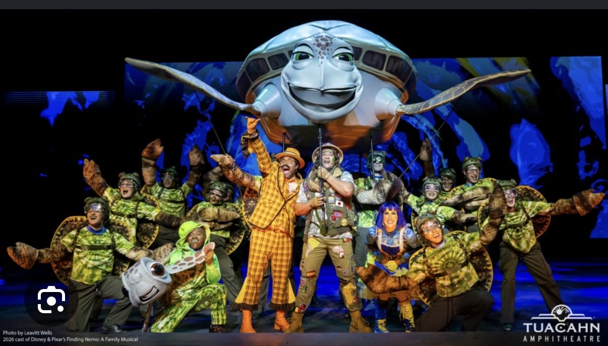 2 Tickets to Finding Nemo: A Family Musical at Tuacahn Amphitheatre - July 22, 8:45 PM, Center Right Row P