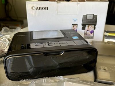 Canon SELPHY CP1300 Compact Photo Printer - Black, Wireless, Portable, Used Excellent Condition