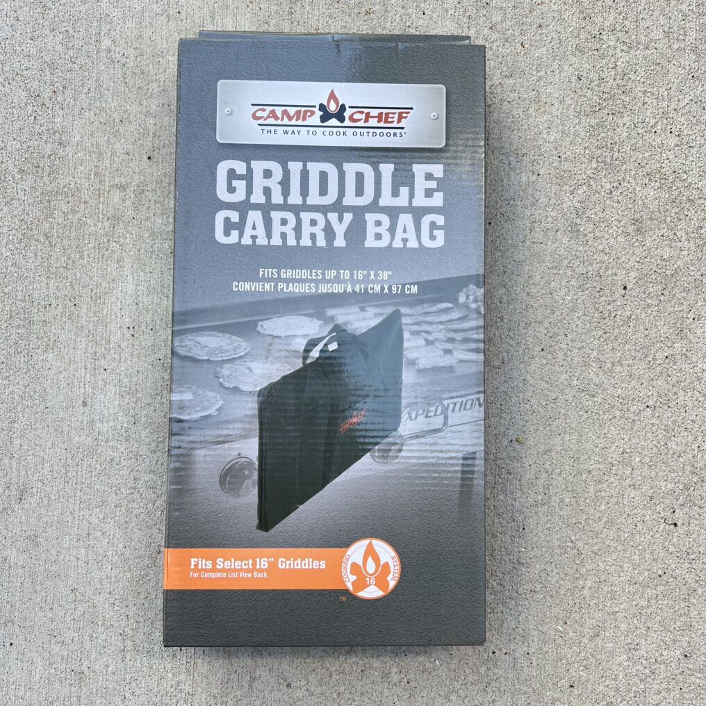 Camp Chef 3 Burner GRIDDLE BAG 16in X 38in