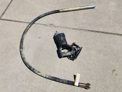 Electric Concrete Vibrator with Flexible Shaft and Motor
