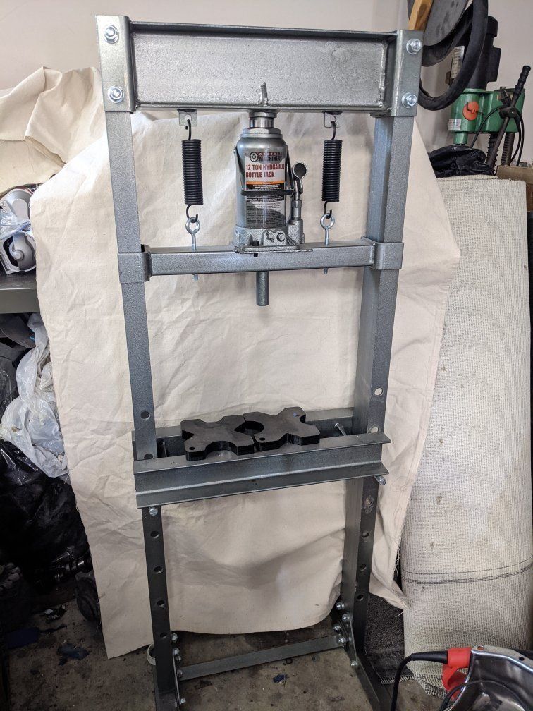 Central Machinery 12 Ton Hydraulic Shop Press
