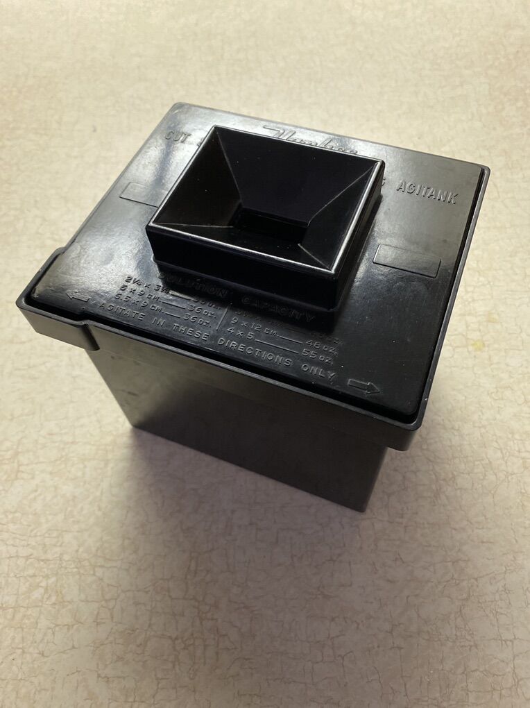 Vintage Yankee Adjustable 4x5 Developing Tank