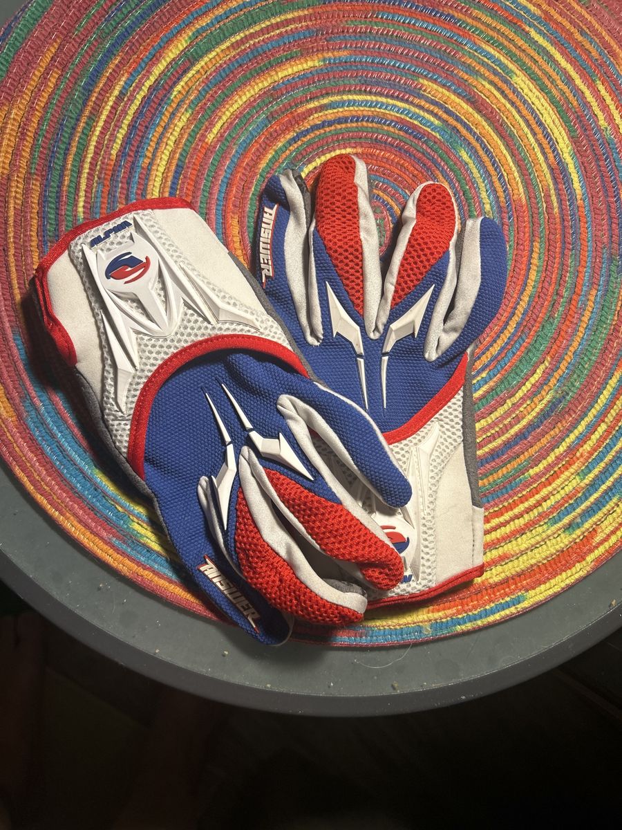 Answer Racing AR-1 Motocross Gloves Red/White/Blue - Youth/Adult Off-Road Riding Gear