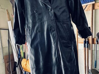 Women’s Long Leather Jacket