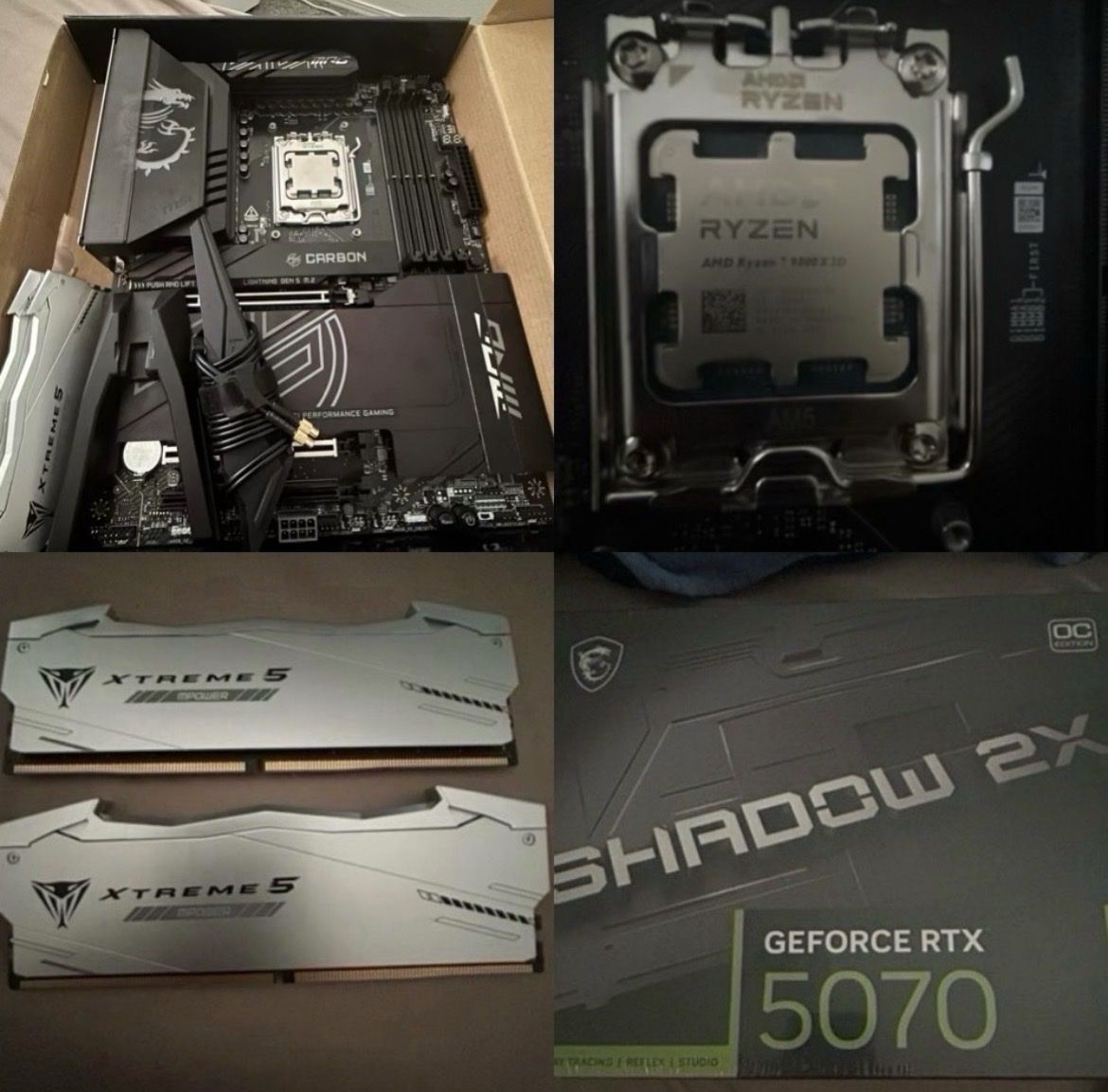 1980 FIRM HIGH-END GAMING PC PARTS BUNDLE