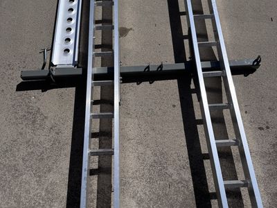 Black Widow Double Motorcycle Bike Hitch Carrier