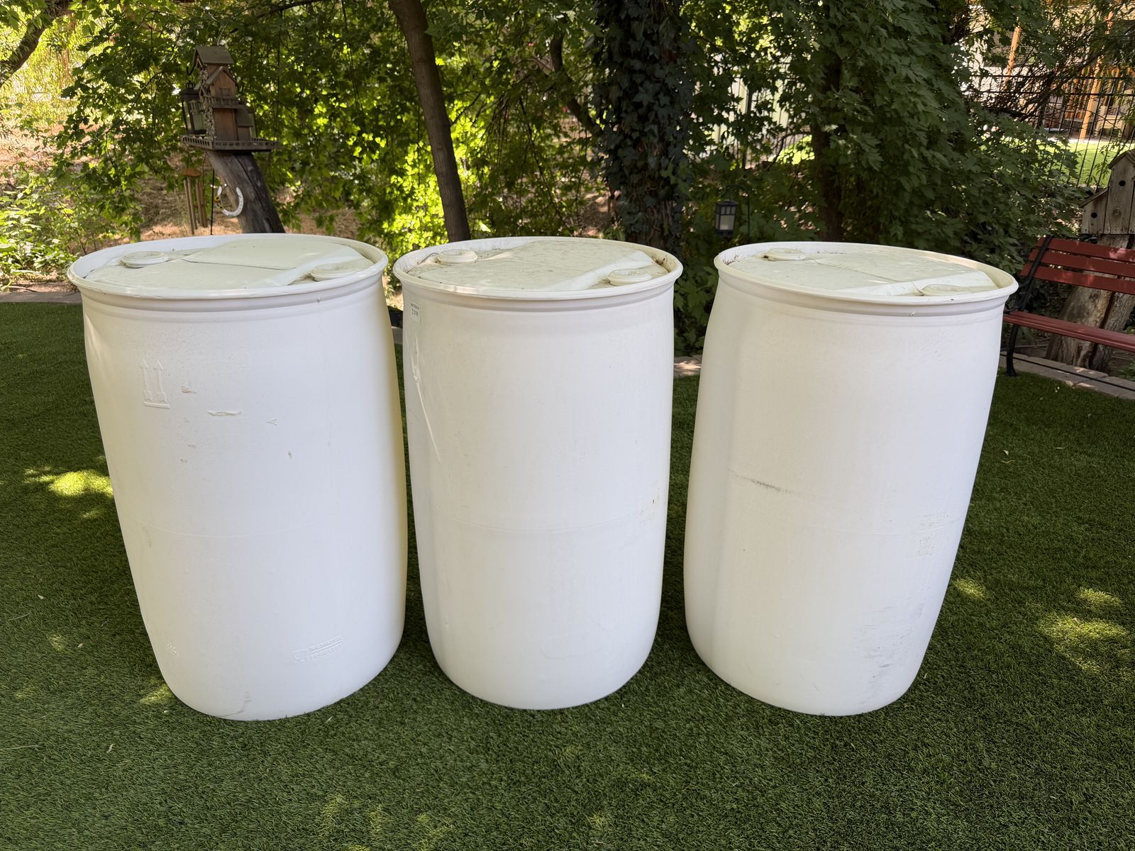 55 Gal Water Barrel