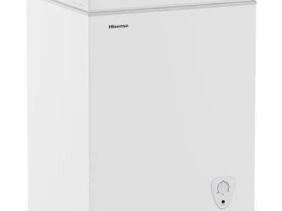Hisense 5 cu ft Garage Ready Chest Freezer- White